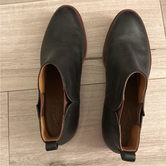 Kork-Ease Black Velma Leather Ankle Boots+Born Black Leather Ankle Boots Bundle - Picture 2 of 16